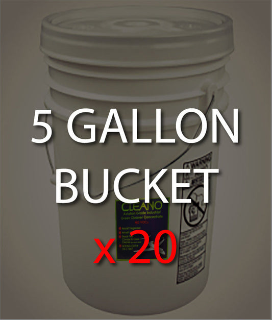 CLEANO® Aviation Grade Concentrate 5 Gallon Bucket - CAG3-CAG3-PALLET-  DRIVEN - 2