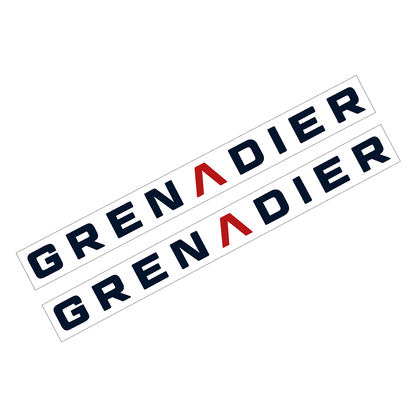 Grenadier 5" Stickers - 2024+ Grenadier - sku-48359874167103-  DRIVEN - 1