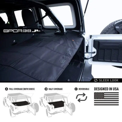 Jeep Wrangler JL 4DR Cargo Cover PRO (2018+) - JL4CC-P-HT-JL4CC-P-ST-JL4FD-P-HT-JL4FD-P-ST-  DRIVEN - 6