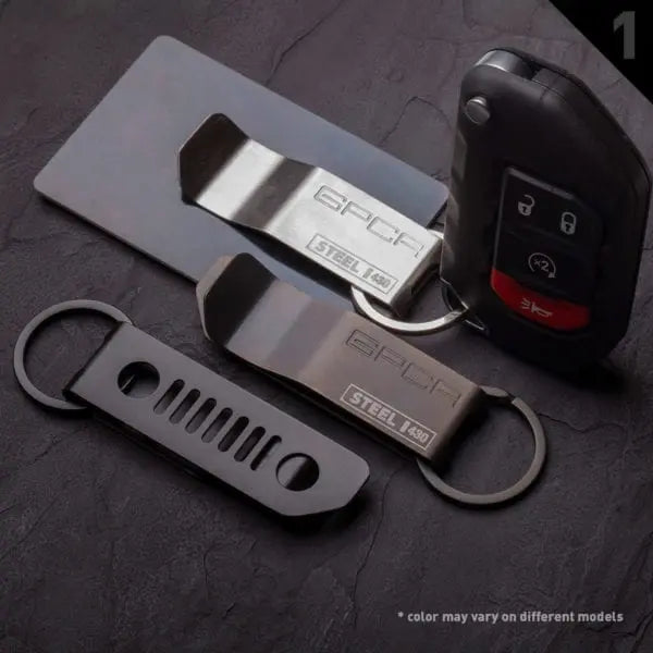 GP Money-clip Keychain - MC-BLK-MC-SS-MC-Ti-  DRIVEN - 6