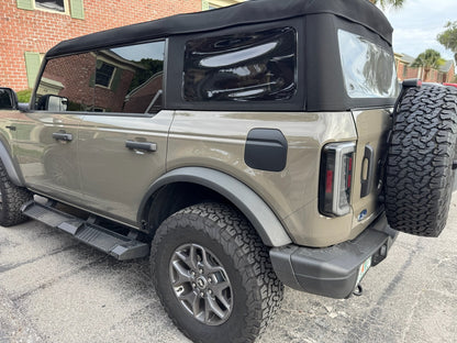 Fuel Door Overlay - 2021+ Bronco - 21BRONCOPRFUEL-MB-21BRONCOPRFUEL-GB-21BRONCOPRFUEL-3DB-  DRIVEN - 2