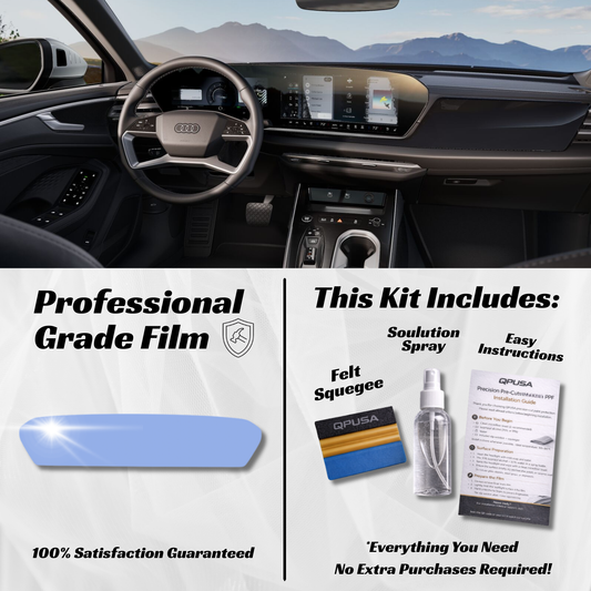 Audi A6 (2026+) Infotainment Screen Protector - PPF Film - sku-51605686386820-  DRIVEN - 1