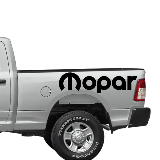Mopar Logo Vinyl Decal Sticker – Dodge Performance Decal 6" to 45" – Weatherproof for Window, Tailgate, or Toolbox - sku-50631874543748-sku-50631874576516-sku-50631874609284-sku-50631874642052-sku-50631874674820-  DRIVEN - 1