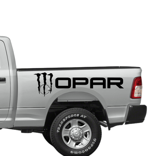 Monster Energy Mopar Logo Vinyl Decal Sticker – Sizes 6" to 45" – Weatherproof Dodge Performance Graphic for Truck or Window - sku-50631879721092-sku-50631879753860-sku-50631879786628-sku-50631879819396-sku-50631879852164-  DRIVEN - 1