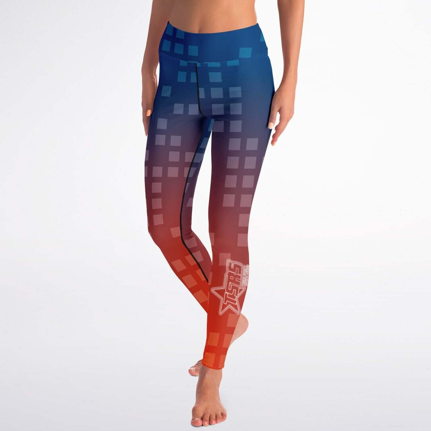 DRIVEN | TSRS '24 | Leggings (Yoga) - Adult - Red/Blue