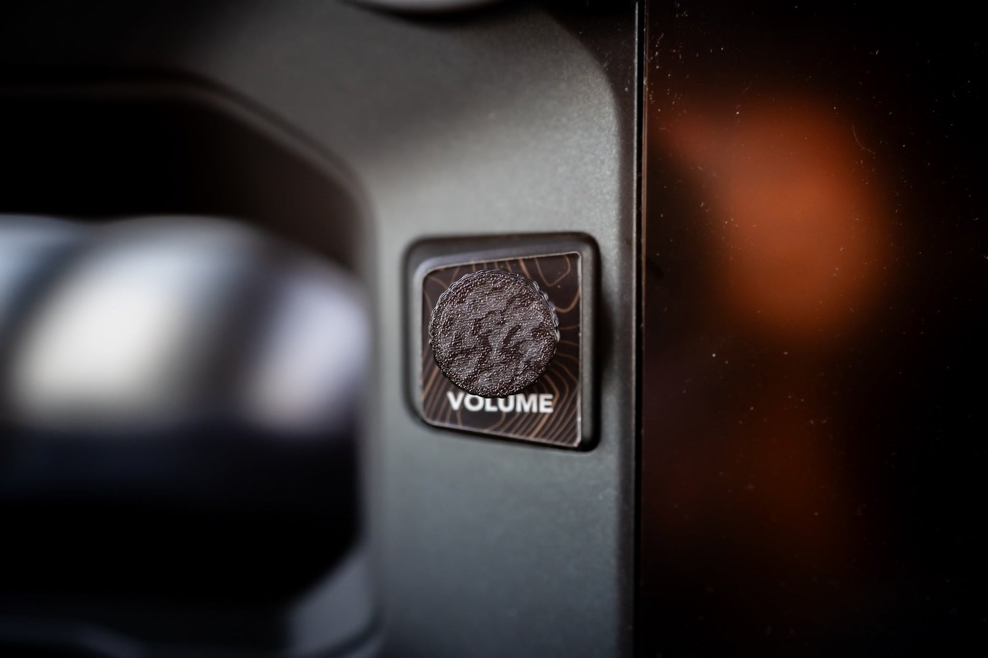 Custom Radio Knob - 2024+ Tacoma 8" / Land Cruiser / 2025+ 4Runner 8" - sfbTOY8IN-TP-sfbTOY8IN-BUC-sfbTOY8IN-OUC-sfbTOY8IN-RUC-sfbTOY8IN-BLUC-  DRIVEN - 9