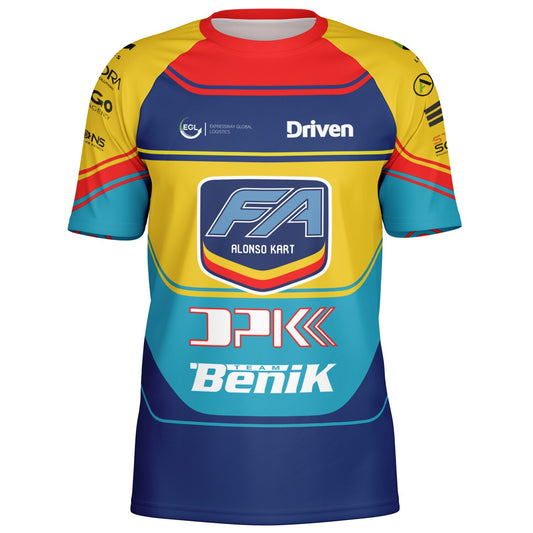 DPK Racing-Tricolor-Underwear TOP-Short Sleeve