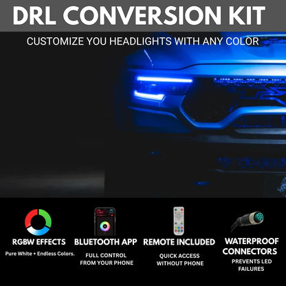 Ram 1500 / TRX RGBW DRL Boards (2019-2024) - G13 | A12 | P2   - BX1-G13 | E1x2 | A12 | P2   - BX3-  DRIVEN - 2