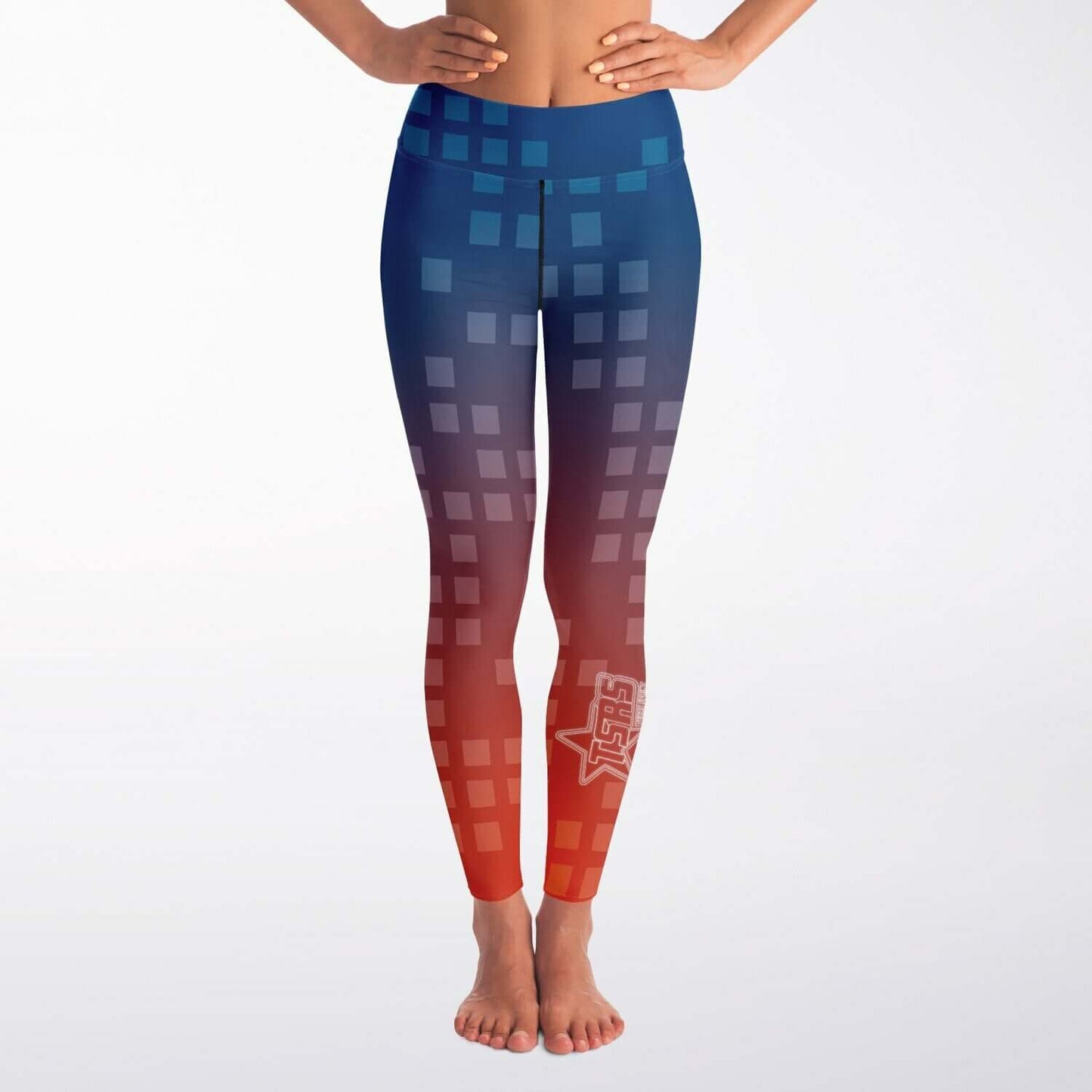 DRIVEN | TSRS '24 | Leggings (Yoga) - Adult - Red/Blue