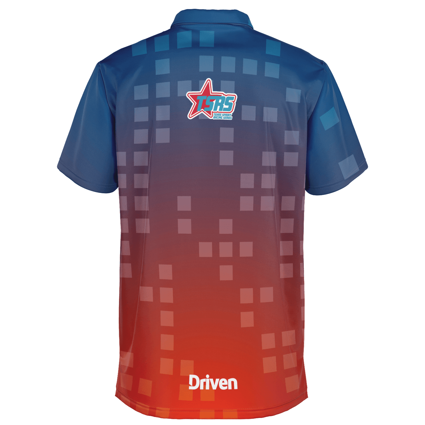 DRIVEN | TSRS '24 | Polo - Adult - Male - Red/Blue - UPF 50+