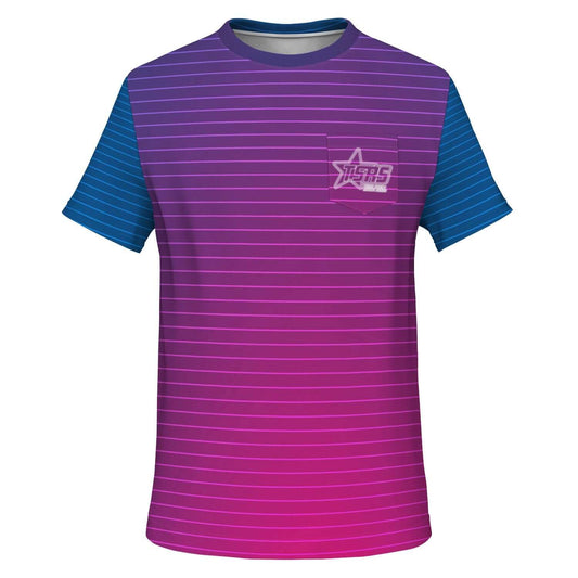 DRIVEN | TSRS '24 | T-Shirt with Pocket  - Adult - Pink/Blue - | DRIVEN | - SBTP-536504-XS-SBTP-536504-S-SBTP-536504-M-SBTP-536504-L-SBTP-536504-XL-SBTP-536504-2XL-SBTP-536504-3XL-SBTP-536504-4XL