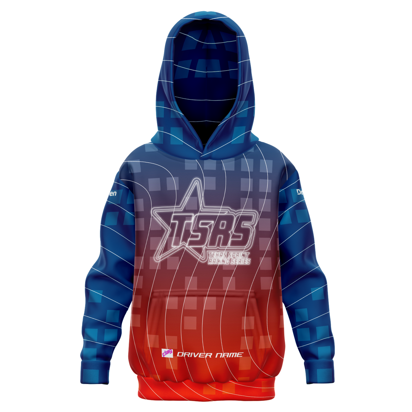 DRIVEN | TSRS '24 | Hoodie - Child - Red/Blue