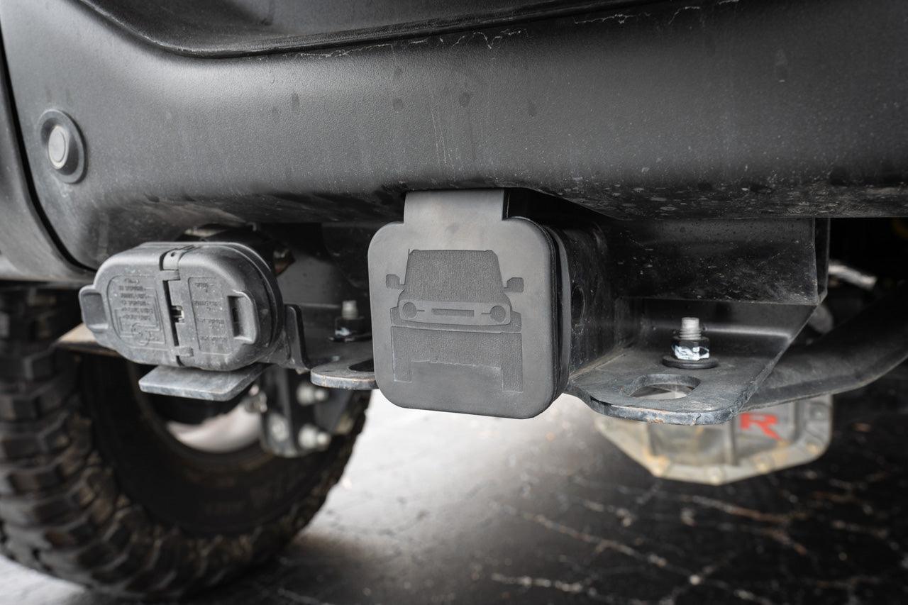 6th Gen Hitch Receiver Plug (Rubber) - 2021+ Bronco - 21BRNHITCHPLUG-6G-  DRIVEN - 1