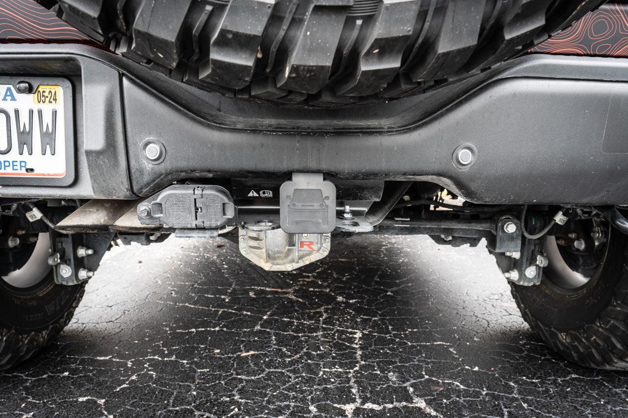 6th Gen Hitch Receiver Plug (Rubber) - 2021+ Bronco - 21BRNHITCHPLUG-6G-  DRIVEN - 2