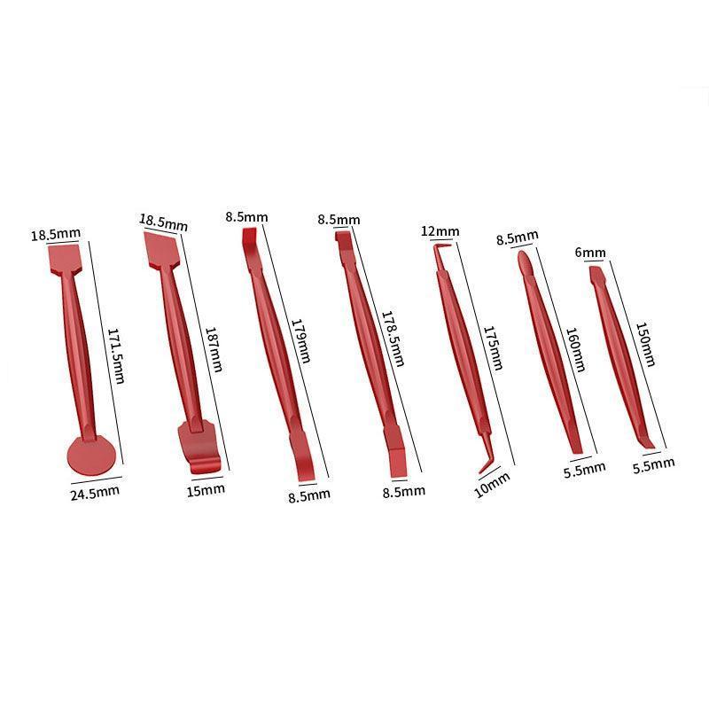 7 Piece Trim Tool Set for Vinyl Application - tor7PCTRIM-  DRIVEN - 5