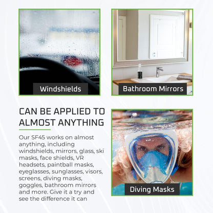 WASH&WHIPS | SF45 Anti-Fog For Car Windshields - MFH103-  DRIVEN - 5