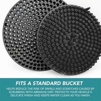 WASH&WHIPS |  Pit Stop Particle Interceptor - Fits 5 / 3.5 G Buckets - MFH111-MFH111-2pk-  DRIVEN - 7