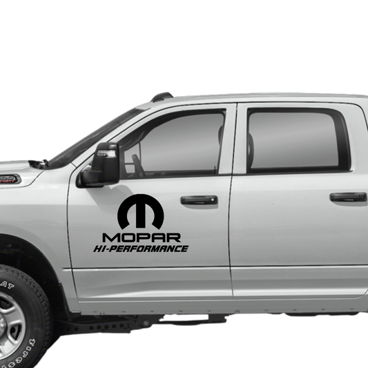 Mopar Hi-Performance Vinyl Decal Sticker – Retro Dodge Racing Design – 6" to 45" Weatherproof Graphic for Muscle Cars & Trucks - sku-50631920222340-sku-50631920255108-sku-50631920287876-sku-50631920320644-sku-50631920353412-  DRIVEN - 1