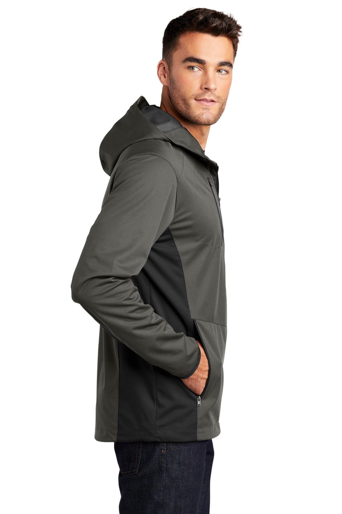 DRIVEN | Soft Shell Jacket (Hooded) - Adult | Custom TEAMWEAR