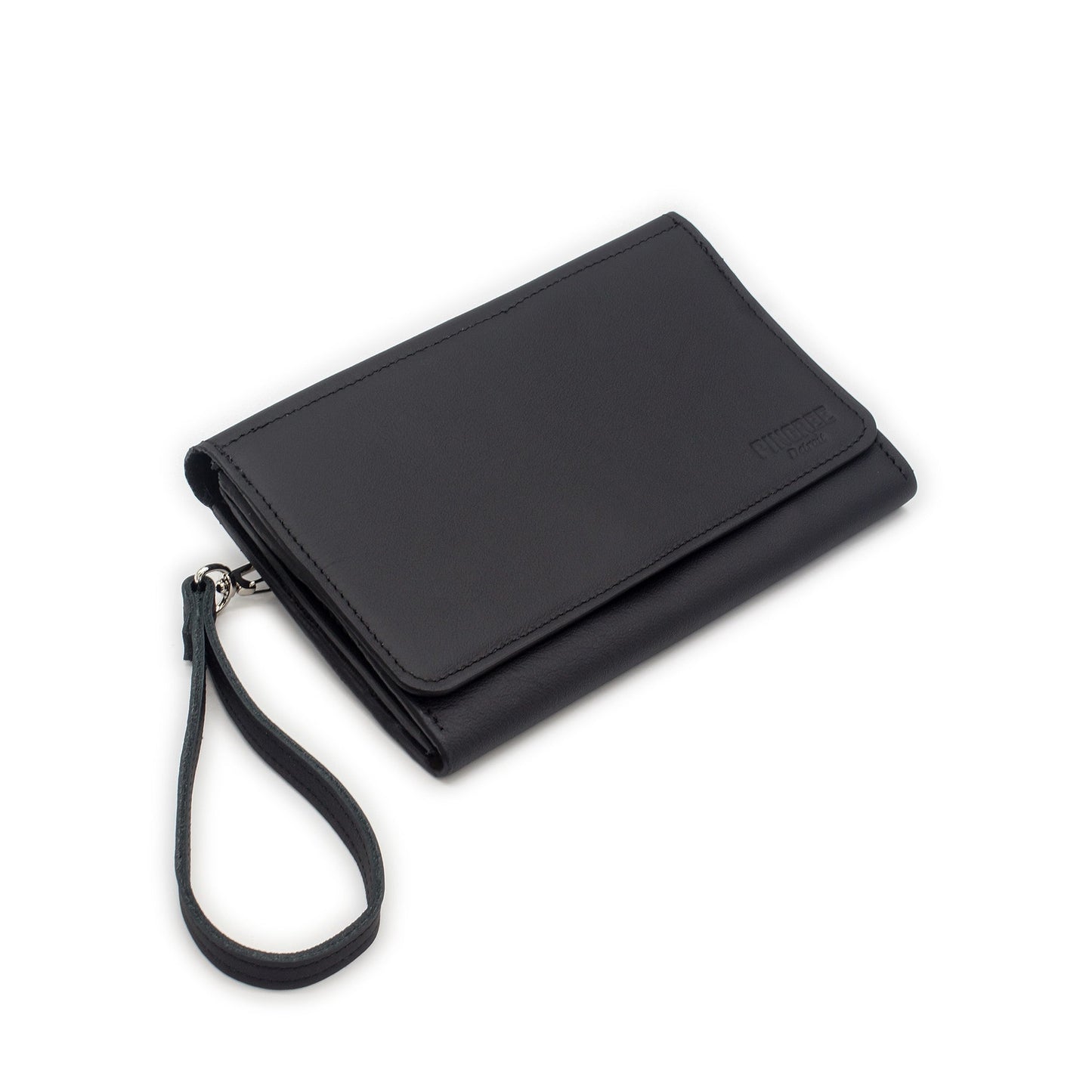 The Adeline Lux: Clutch and Cross-body - Leather (Made to Order) - sku-41906500927553-sku-41906500960321-sku-41906500993089-sku-43968243007553-  DRIVEN - 4