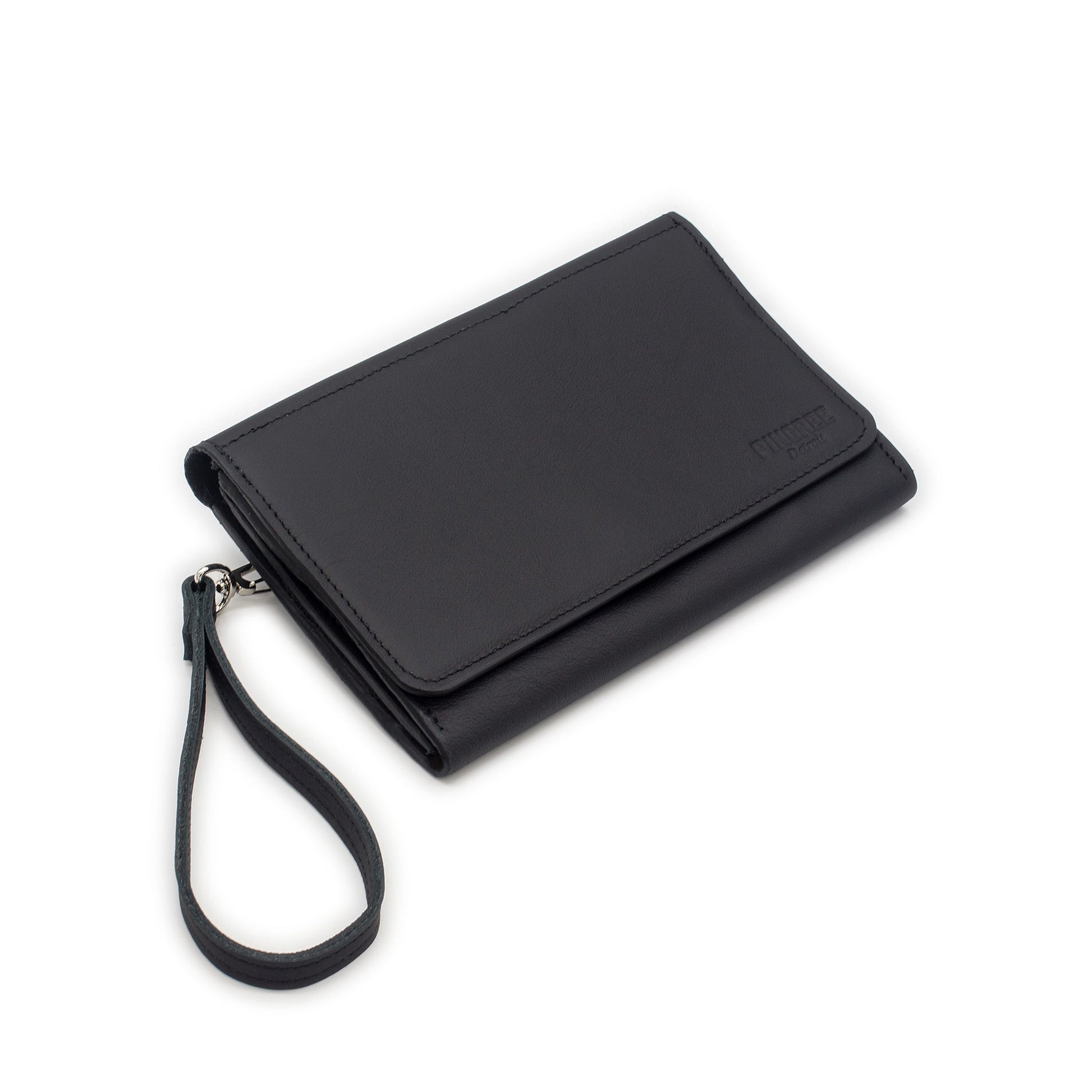 The Adeline Lux: Clutch and Cross-body - Leather (Made to Order) - sku-41906500927553-sku-41906500960321-sku-41906500993089-sku-43968243007553-  DRIVEN - 4
