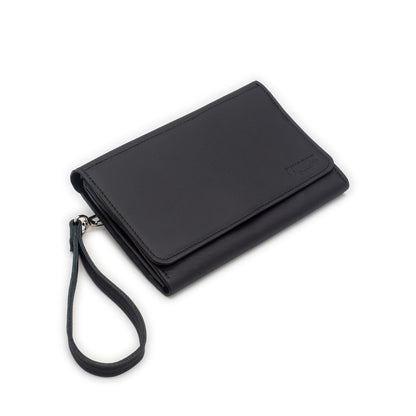 The Adeline Lux: Clutch and Cross-body - Leather (Made to Order) - sku-41906500927553-sku-41906500960321-sku-41906500993089-sku-43968243007553-  DRIVEN - 4