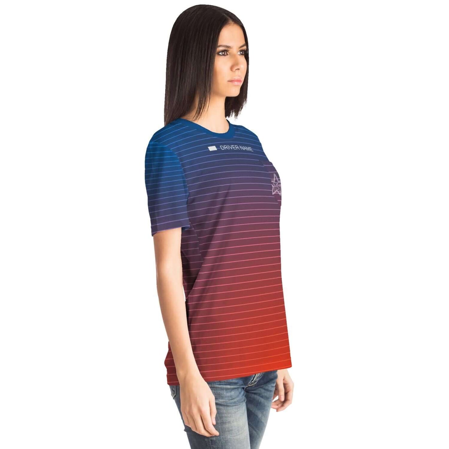 DRIVEN | TSRS '24 | T-Shirt with Pocket - Adult - Red/Blue