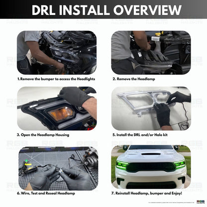 Dodge Durango Multicolor Flow DRL Kit (2021-2026) - G5x2 | A21 | P2   - BX1-G5x2 | E1 | A21 | A11 | P2   - BX4-  DRIVEN - 16