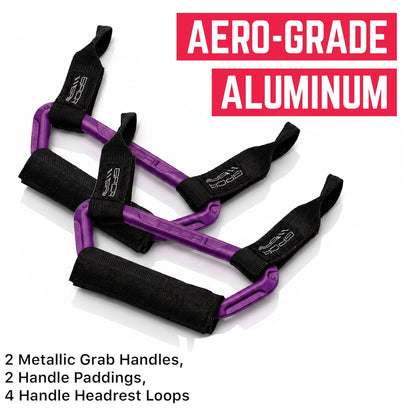 Back Grip PRO Headrest Handles for TESLA S/ 3/ Y - BGX-P2-ORG-  DRIVEN - 13