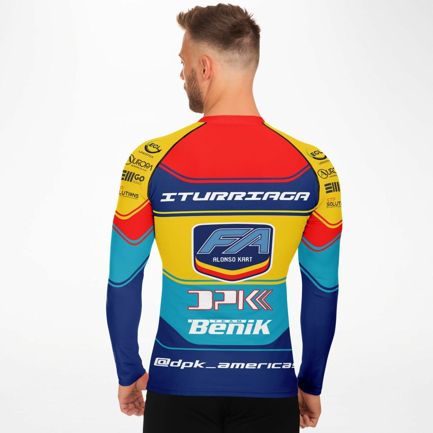 DPK Racing-Tricolor-Underwear TOP-Long Sleeve