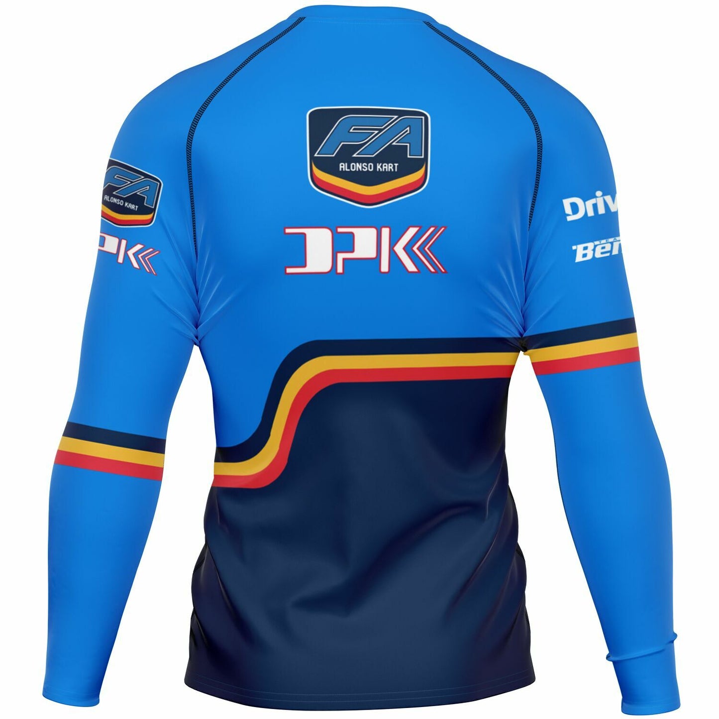 DPK Racing-Blue-Underwear TOP-Long Sleeve