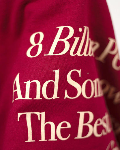 NFRD | 8 Billion Sweatshirt - nfr-8-billion-sweatshirt-maroon-s-nfr-8-billion-sweatshirt-maroon-m-nfr-8-billion-sweatshirt-maroon-l-nfr-8-billion-sweatshirt-maroon-xl-nfr-8-billion-sweatshirt-maroon-2xl-  DRIVEN - 6