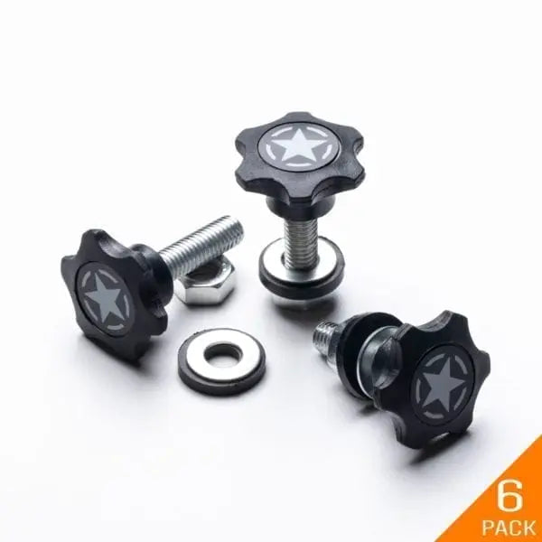 GP-Star Versatile Quick-Release Thumbscrew Set - GP-Star-GP-Star-D-Ring-GP-Star-D-Plate-GP-Star-8-STAR-Bronco-8-  DRIVEN - 8