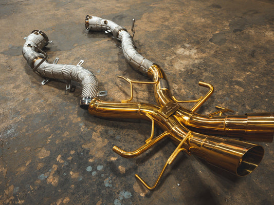 Mclaren P1 Sport Exhaust System - MAC.P1.F1.AG-MAC.P1.F1.FF.AG-  DRIVEN - 1