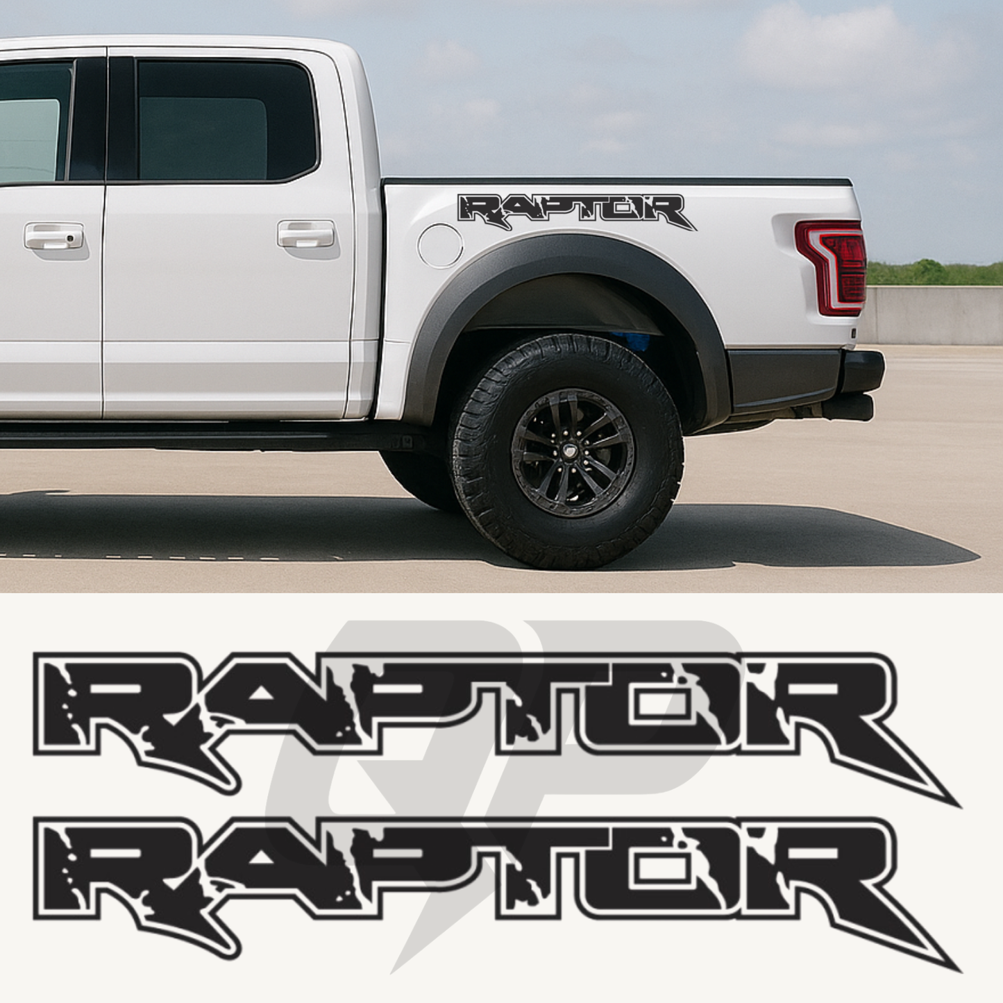 2017–2020 Ford Raptor Fender Decal Set - sku-51308184993924-sku-51308185026692-sku-51308185059460-sku-51308185092228-sku-51308185124996-  DRIVEN - 1