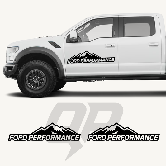 Ford Raptor Performance Off-Road Decal Kit | Premium Vinyl Graphics 2PC - sku-51381656322180-sku-51381656354948-sku-51381656387716-sku-51381656420484-sku-51381656453252-  DRIVEN - 1