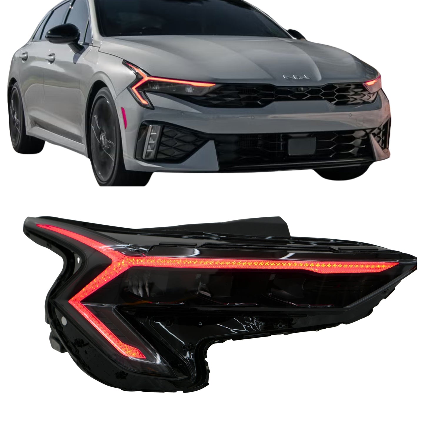Kia K5 Flow Multicolor DRL Boards (2025-2026) - E15 | A21 | P2   - BX12-  DRIVEN - 1