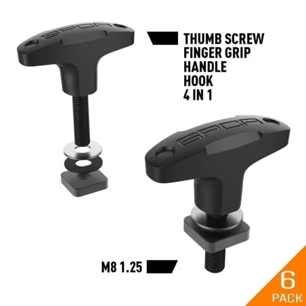 Jeep Wrangler Tie-Down Anchor PRO — Versatile Quick-Release - JL-QR-PRO-6-JL-QRPRO6-TDR2-FLATSCREW2-JL-QRPRO6-TDP6-JLQRTDR-JK-QR-PRO-6-  DRIVEN - 8