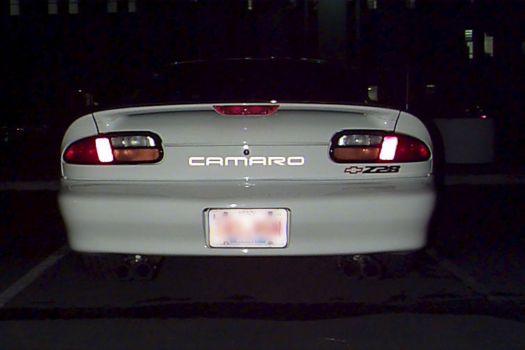 Rear Lettering Inlay Decal - 93-02 Camaro - Cam9302:Rear-01-Cam9302:Rear-02-Cam9302:Rear-03-Cam9302:Rear-04-Cam9302:Rear-05-  DRIVEN - 6