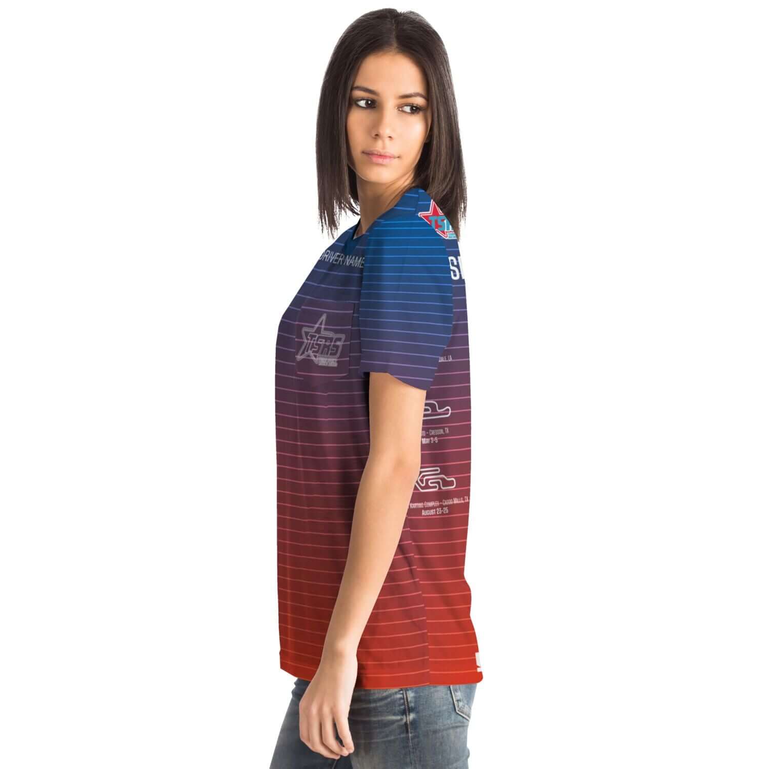 DRIVEN | TSRS '24 | T-Shirt with Pocket - Adult - Red/Blue - | DRIVEN | - SBTP-556900-XS-SBTP-556900-S-SBTP-556900-M-SBTP-556900-L-SBTP-556900-XL-SBTP-556900-2XL-SBTP-556900-3XL-SBTP-556900-4XL