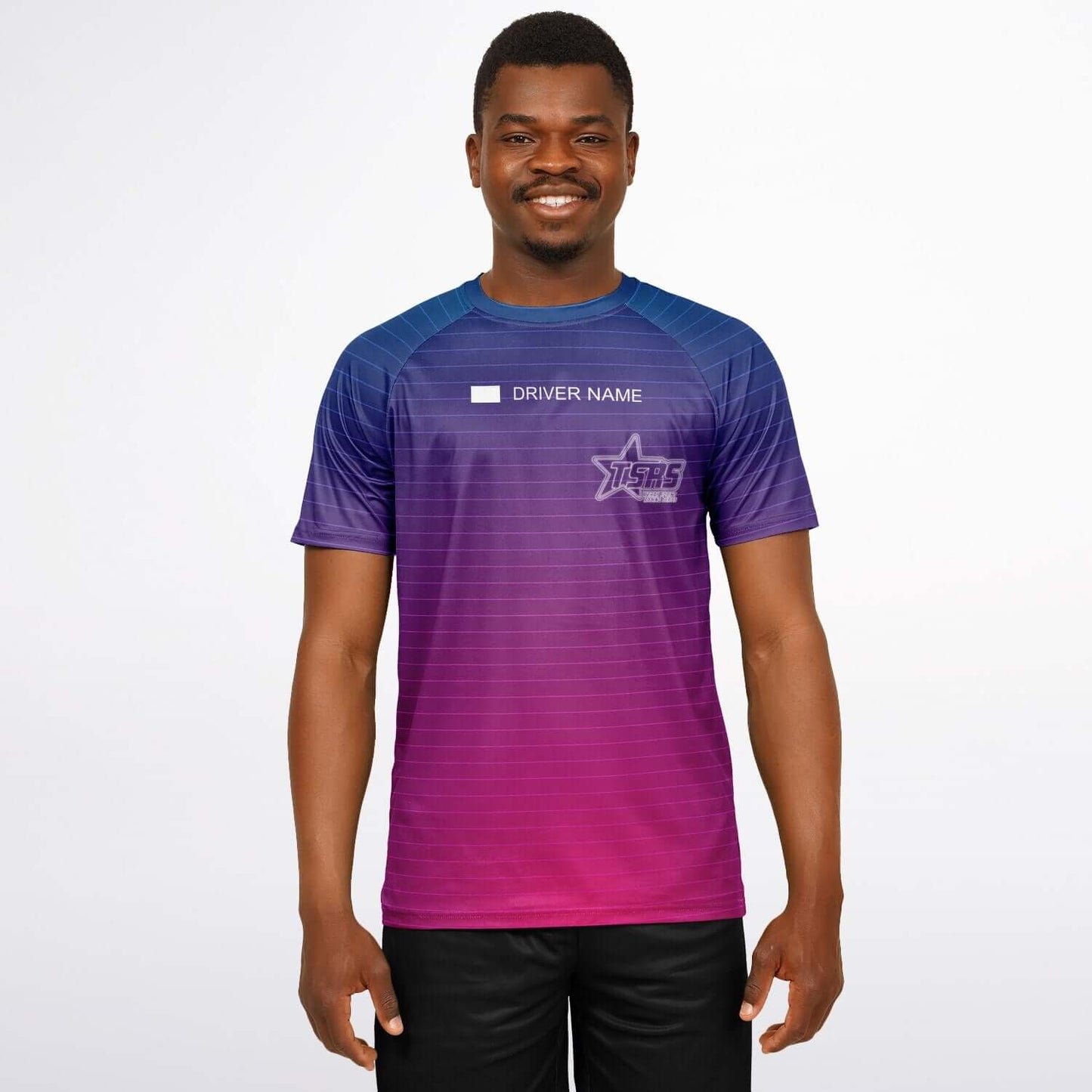 DRIVEN | TSRS '24 | Karting Underwear Top - Short Sleeve - Adult - Pink/Blue