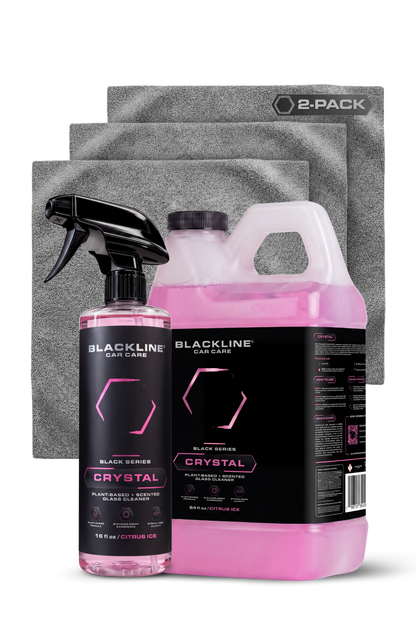 BLACKLINE® CRYSTAL GLASS CLEANER - BLCGCUB-  DRIVEN - 10