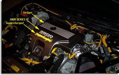Engine Cover Overlay Decals - 04-05 Impala SS - Impala:L67-EC-  DRIVEN - 2