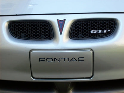Front Plate Lettering Inlay Decal - 97-03 Grand Prix - GP9703:Front-01-GP9703:Front-02-GP9703:Front-03-GP9703:Front-04-GP9703:Front-05-  DRIVEN - 9