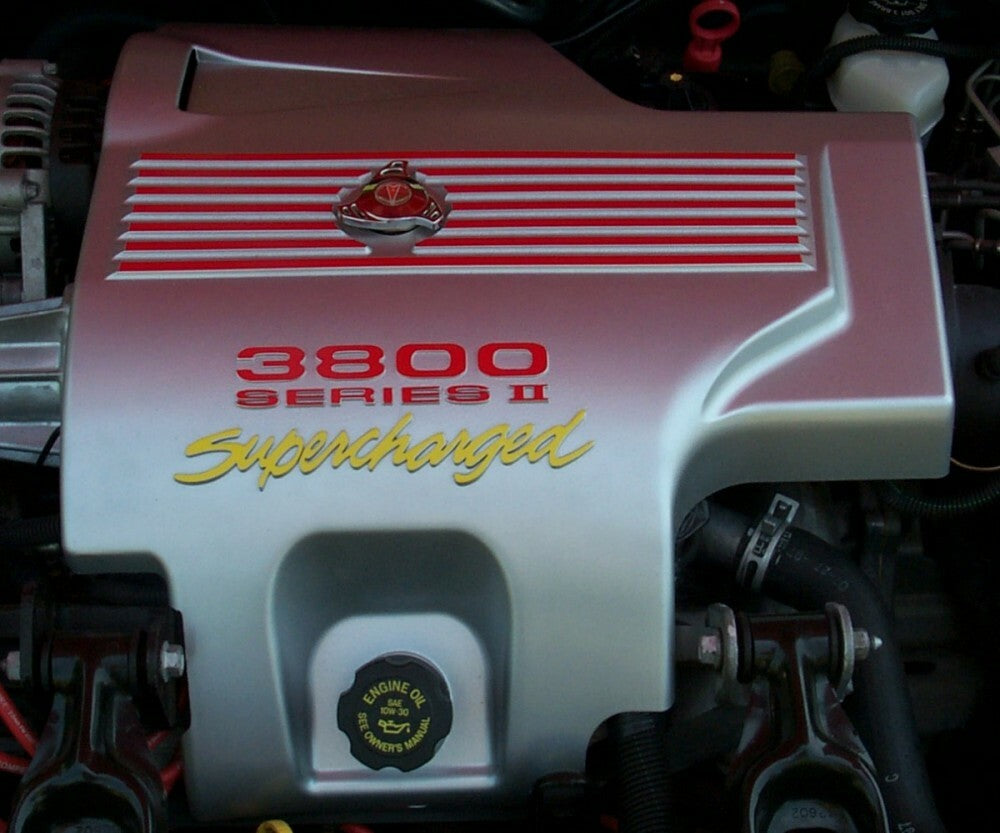 Engine Cover Overlay Decals - 04-05 Impala SS - Impala:L67-EC-  DRIVEN - 4