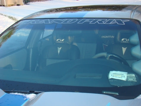 GRAND PRIX Windshield Banner Decal - 97-03 Grand Prix - PO:GP:G6:WINDSHIELD-GPO-01-PO:GP:G6:WINDSHIELD-GPO-02-PO:GP:G6:WINDSHIELD-GPO-03-PO:GP:G6:WINDSHIELD-GPO-04-PO:GP:G6:WINDSHIELD-GPO-05-  DRIVEN - 3