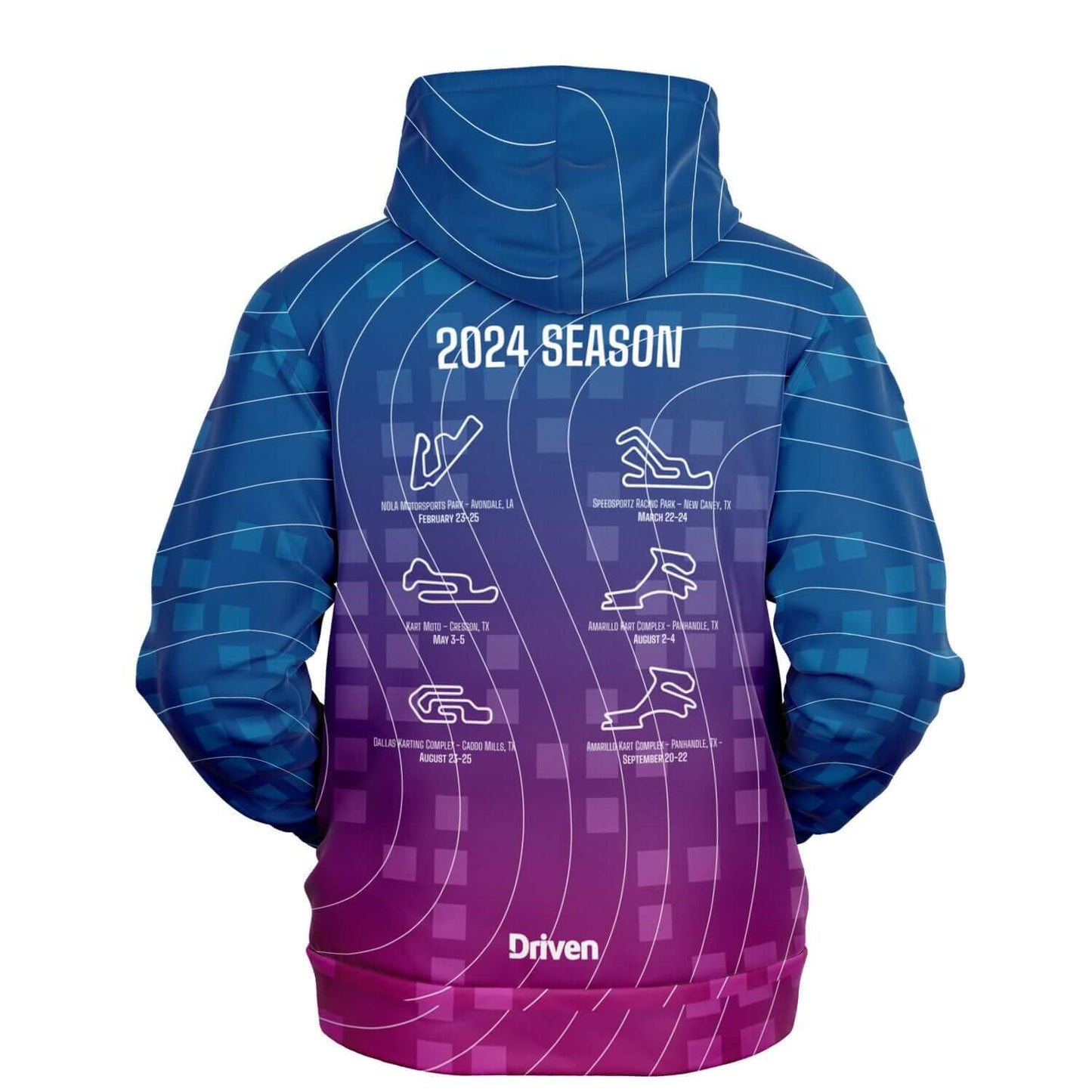 DRIVEN | TSRS '24 | Hoodie - Adult - Pink/Blue - | DRIVEN | - SBHDA-536475-XS-SBHDA-536475-S-SBHDA-536475-M-SBHDA-536475-L-SBHDA-536475-XL-SBHDA-536475-2XL-SBHDA-536475-3XL-SBHDA-536475-4XL