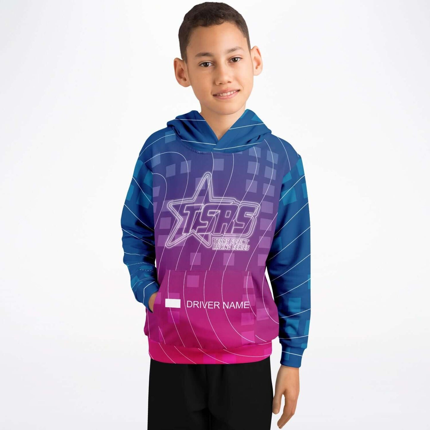 DRIVEN | TSRS '24 | Hoodie - Child - Pink/Blue