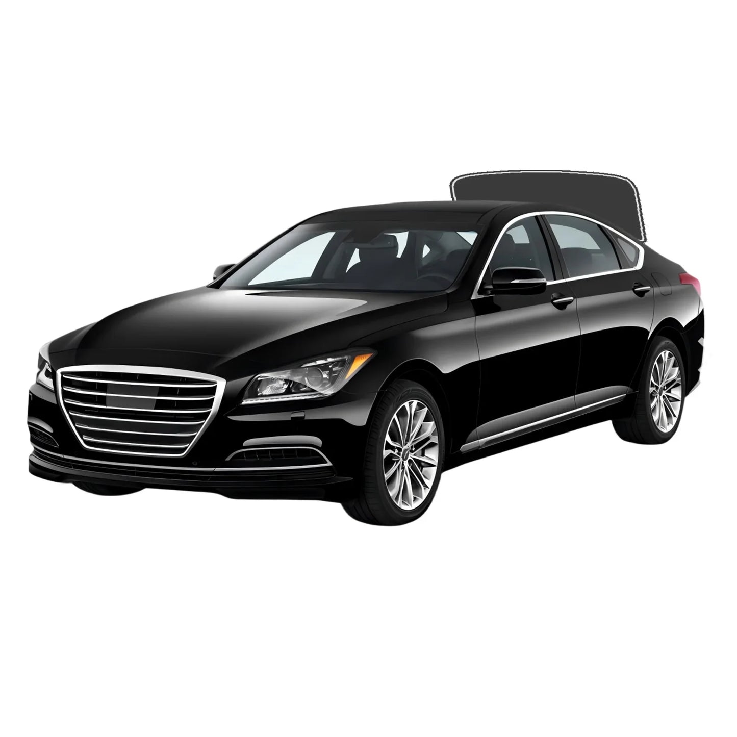 Precut Window Tint Kit for Hyundai Genesis Sedan (2009–2016) | UV Block & Privacy Film - 200000182:175#Front Windshield;200007763:201336106;355:-4;5:-2-200000182:175#Front Windshield;200007763:201336106;355:-7;5:-2-200000182:175#Front Windshield;200007763:201336106;355:-5;5:-2-200000182:175#Front Windshield;200007763:201336106;355:-2;5:-2-200000182:193#Windshield Strip;200007763:201336106;355:-3;5:-2-  DRIVEN - 9