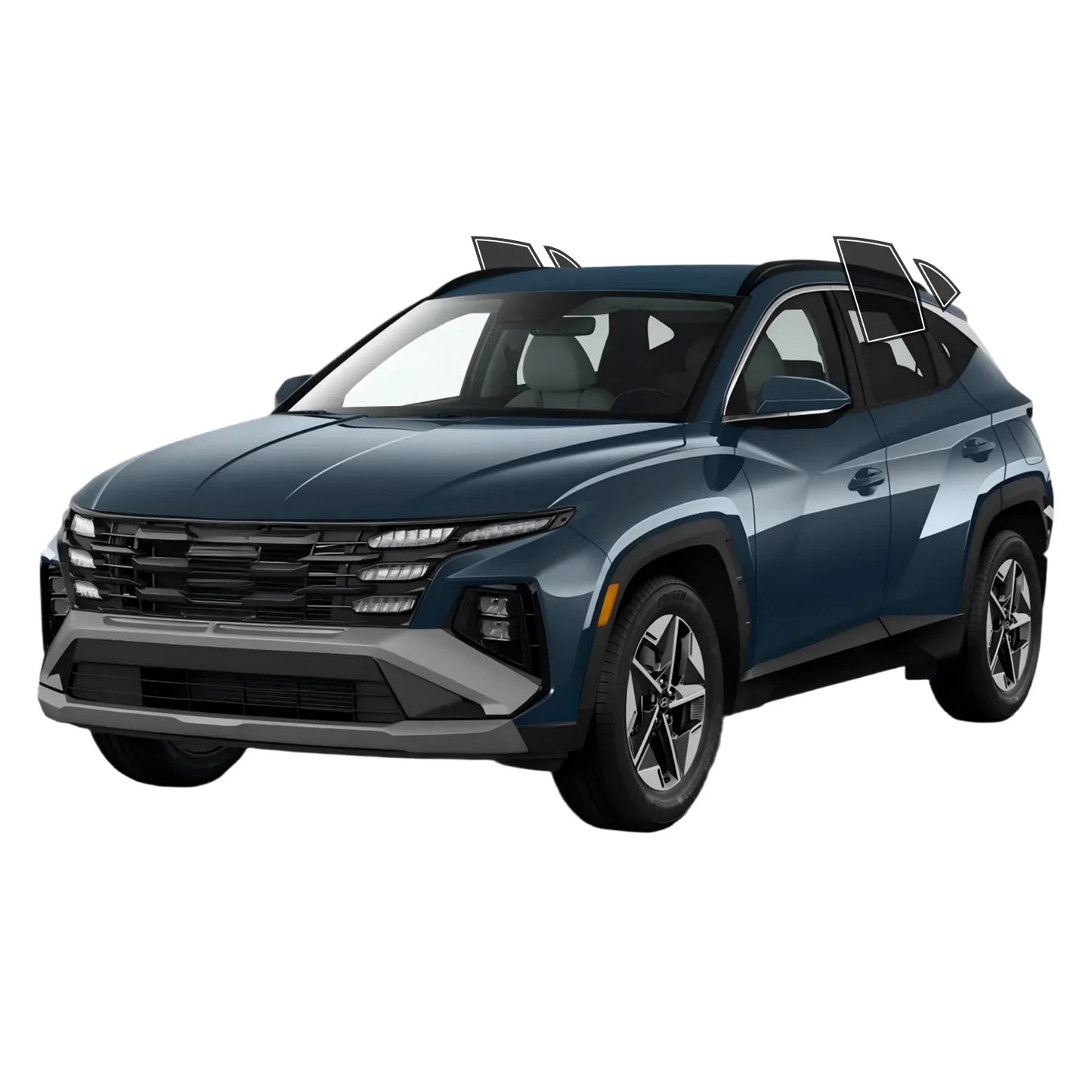 Precut Window Tint Kit for Hyundai Tucson (2022–2026) | UV-IR Block & Privacy Film - 200000182:1052#Windshield Strip;200007763:201336106;5:-6-200000182:1052#Windshield Strip;200007763:201336106;5:-4-200000182:1052#Windshield Strip;200007763:201336106;5:-1-200000182:1052#Windshield Strip;200007763:201336106;5:-3-200000182:1052#Windshield Strip;200007763:201336106;5:-2-  DRIVEN - 9